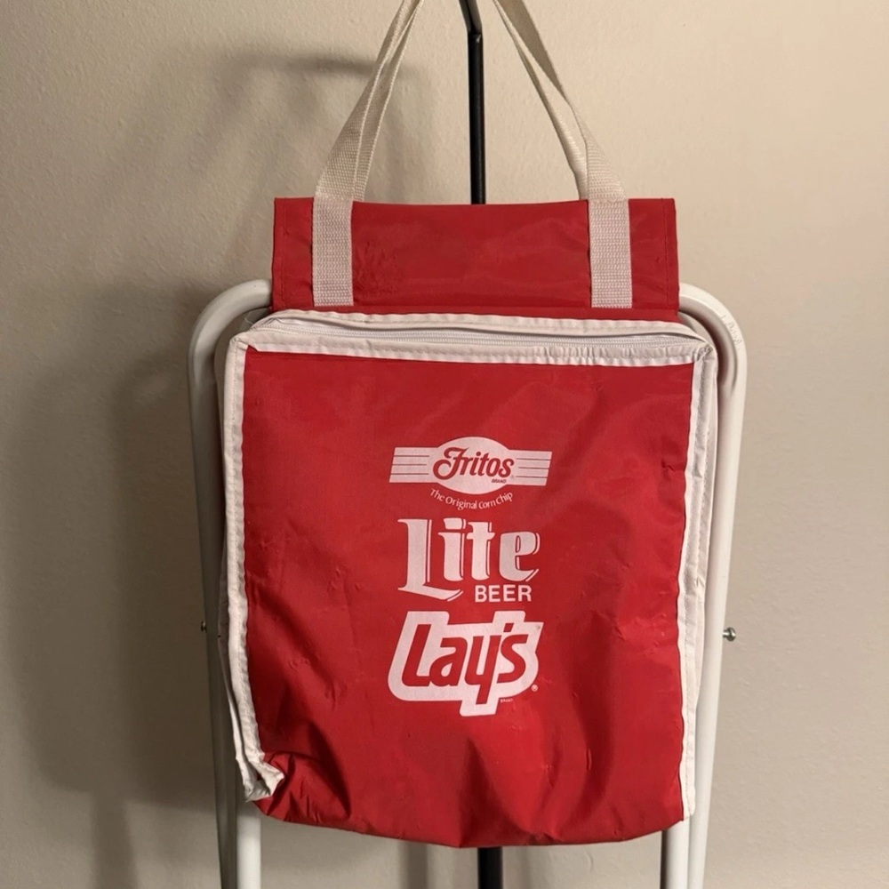 Red Fritos Lite Beer Lays Tote Bag